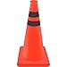 straight fire Verkehrshütchen 45 / 60cm Reflective Leitkegel Parkplatz Sperre zusammenklappbare orange Verkehrssicherheit Kegel Verkehr Pop Up Multi Purpose Warnkegel (Size : 45cm)