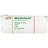 MOLLELAST Binden 10 cmx4 m weiß 1 Stück