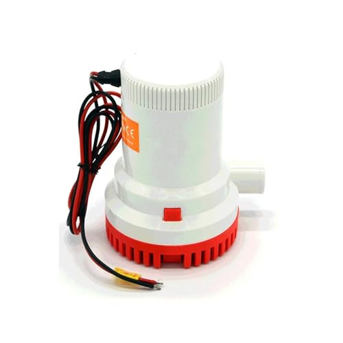 Pompe de cale pour bateau 24V grand débit 1500 GPH pour sorties en mer sereines