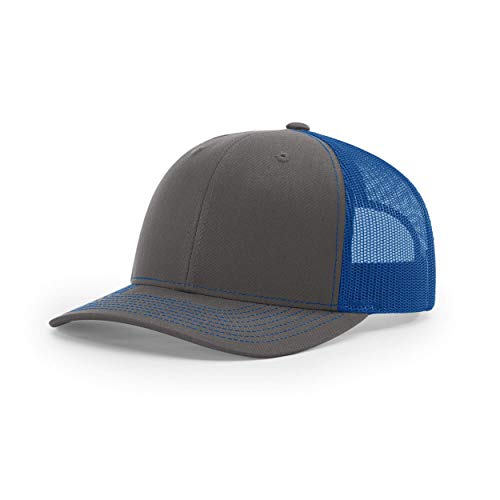 Image of Richardson 112P Patterned Snapback Trucker Hat - Custom Leather Patch Hat | No Minimals | Volume Tiered Pricing