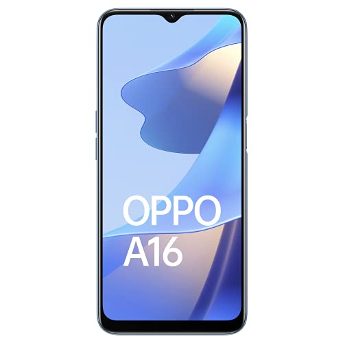 OPPO A16 (Pearl Blue, 4GB RAM, 64GB Storage) with No Cost EMI/Additional Exchange Offers