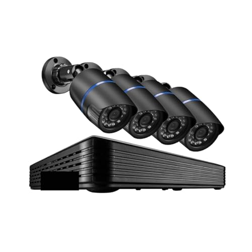 HD 4CH 5MP ~j POE NVR IP JVXe ^ obg^ z[ O ZLeB CCTV J rfIĎLbg(None,4PCS 5MP Cameras)