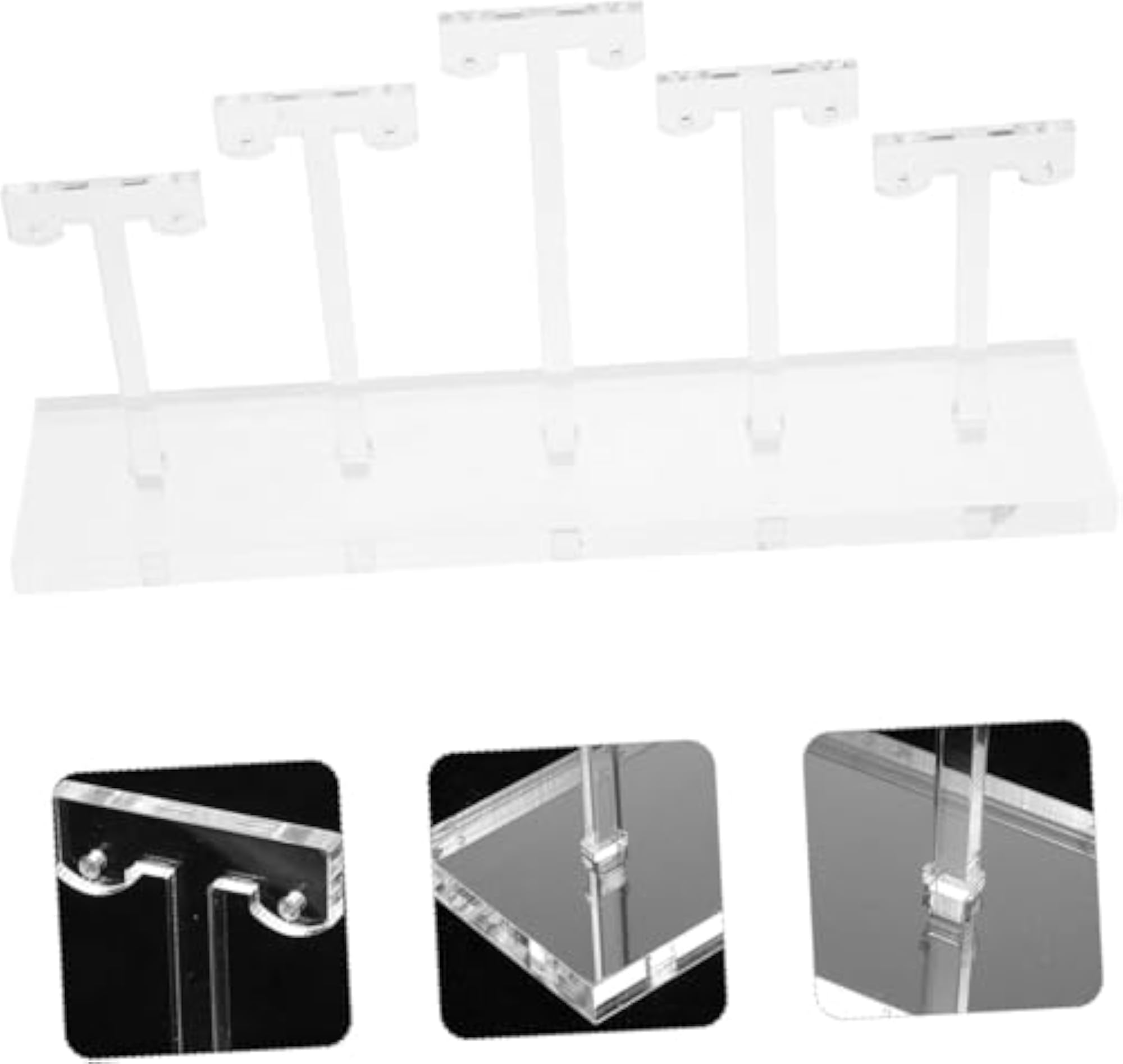 Clear Acrylic Earring Holder Stand for Jewelry