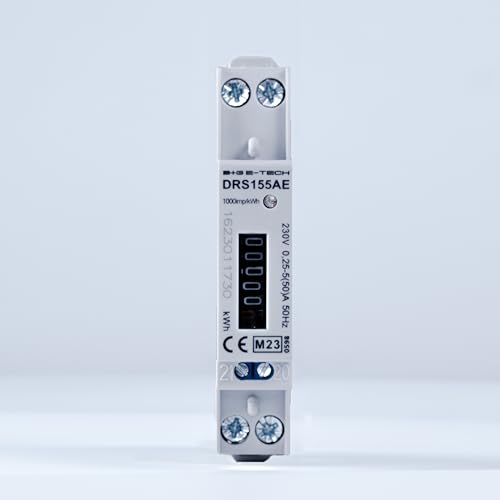 Stromzähler B+G E-Tech DRS155 mit LCD-Display