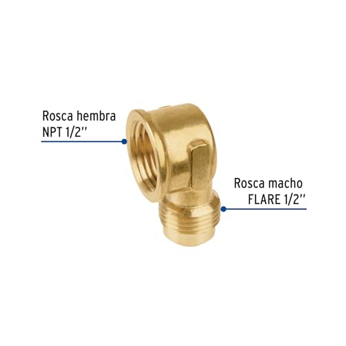 Codo para gas 20 Imagen adicional