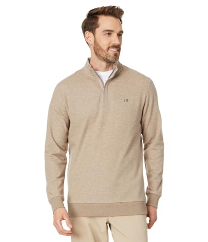 TravisMathew Mens Cloud Quarter Zip 2.0