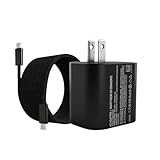 60W USB C Switch Charger for Nintendo Switch 2 (2025)/1-20V 3A AC Adapter Fast Charging with 6.6FT USB C Cable,Compatible with Nintendo Switch,Switch Lite, OLED, Steam Deck,Support 4K TV Mode