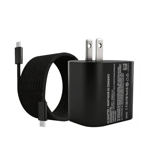 60W USB C Switch Charger for Nintendo Switch 2 (2025)/1-20V 3A AC Adapter Fast Charging with 6.6FT USB C Cable,Compatible with Nintendo Switch,Switch Lite, OLED, Steam Deck,Support 4K TV Mode