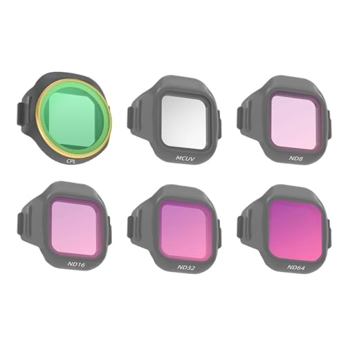 ݊܂DJI Mini 5 Pro Ή \YtB^[Zbg MCUV/CPL/ND/NDPL wKXJtB^[ h[p(6 in 1)