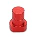 SOUJOY 6 Pack Bench Dogs, 3/4 inch Aluminum Alloy Bench Dog Stops with Non-Slip Pads, Woodworking Bench Dog Clamp for MFT Tables and DIY Projects, Red