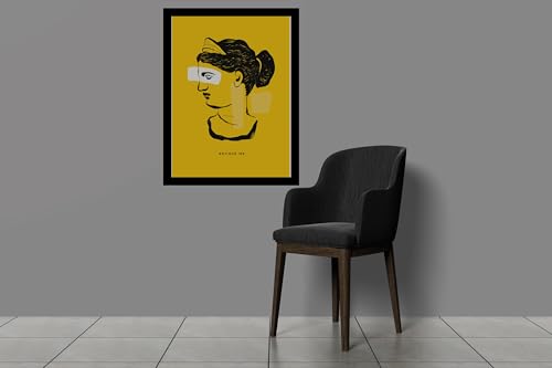 Image of BLINKART Trendy Abstract Wall Art Painting Print Design | Aesthetic Wall Decor Photo Artwork Frame Decoration Hanging For Home Bedroom Living Room Office Wall Decor | T042 | 13x10 Inches