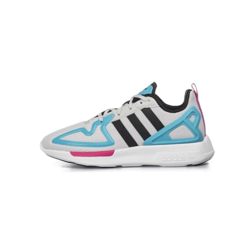 Adidas ZX 2K Flux J Grey One Core Black Signal Cyan EUR 39 1/3