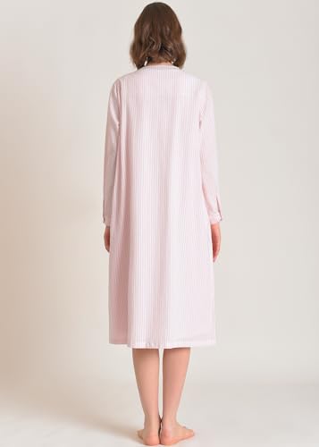 Latuza Women's Long Nightgown and Robe Set Soft Cotton3