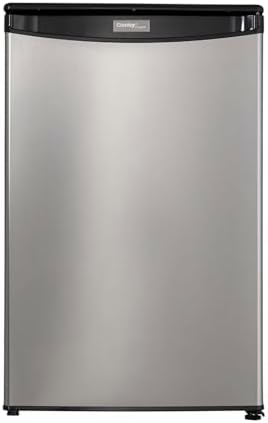 Danby Designer Mini Fridge, 4.4 CuFt. Stainless Look
