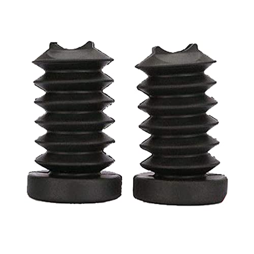 Rubber Rear Fork Boots Shock Absorber Covers Protector Gaiter Gators for Harley Touring Street Electra Glide Road King FL 97-13