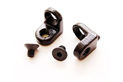 Tiges gyroscopiques rigides pour rotation fluide du guidon de BMX noir