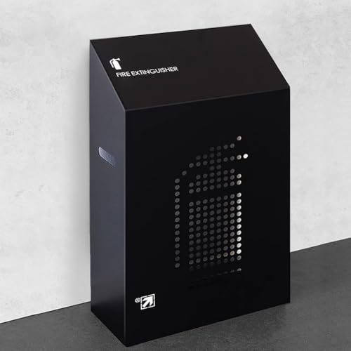Armoire de rangement pour extincteurs métallique sur pied