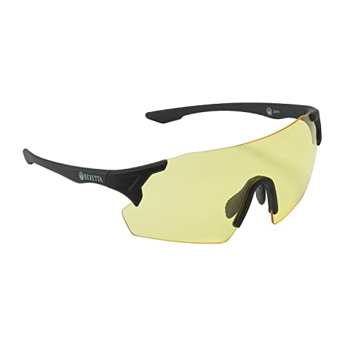 Beretta Unisex Protective Shooting Safety Plastic Frame Challenge EVO Glasses for Eye Protection - Yellow
