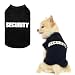 BINGPET Security Dog Shirt Summer Clothes for Pet Puppy Tee Shirts Dogs Costumes Cat Tank Top Vest-XL