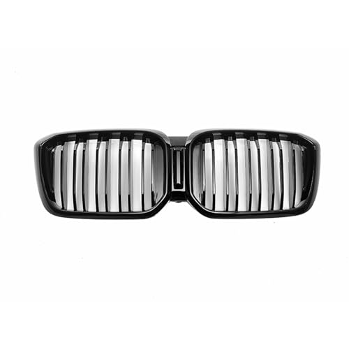 Calandre avant noire brillante double ligne pour BMW X3 X4 G01 G02 LCI 2022