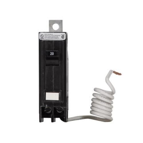 Eaton Qbgft1020 Bolt-On Mount Type Qb Ground Fault Circuit Breaker 1-Pole 20 Amp 120/240 Volt Ac Quik-Lok™ #TOP13