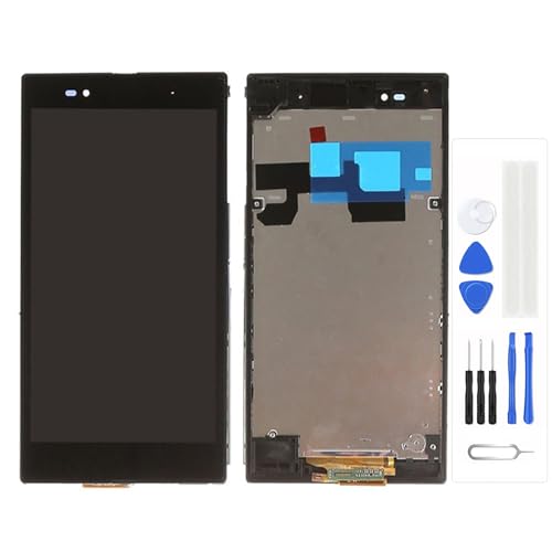 Générique Écran LCD pour Xperia Z Ultra XL39h XL39 C6802 C6806 Écran LCD Ensemble de numériseur Tactile Remplacement d'écran avec Bordure Noire