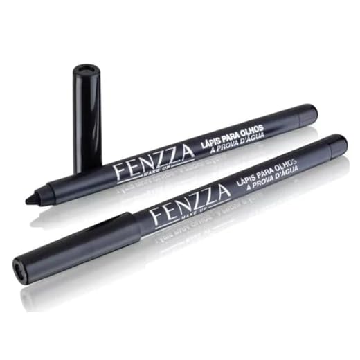 Fenzza Lapis Delineador Para Olhos Preto