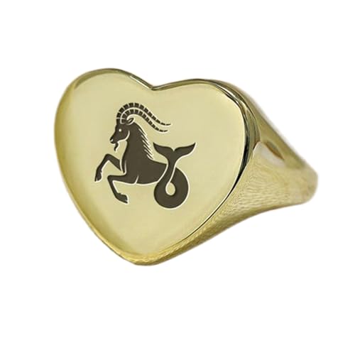 Bague Bélier cœur en argent : le bijou cadeau idéal style vintage