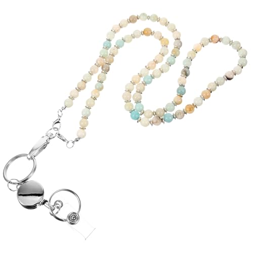 Collier porte-badge perlé parfait pour le quotidien des étudiants et des professionnels actifs
