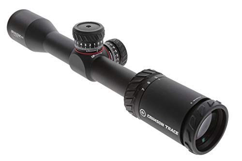 Crimson Trace Brushline Pro 2-7X32Mm Riflescope With Sfp, Bdc Rimfire Reticle, Lightweight Solid Construction, Scope Caps And Lens Cloth For Hunting, Shooting And Outdoor, Black #TOP2