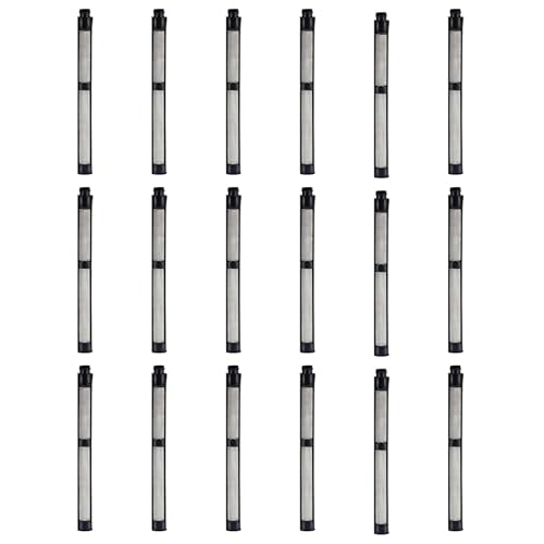 Image of 18 Pcs 287032 Airless Spray Filter, Pump Inner Core Filter Screen 60 Mesh Airless Paint Gun Filter Replacement for 390 395 490 495 595 Paint Sprayer Parts