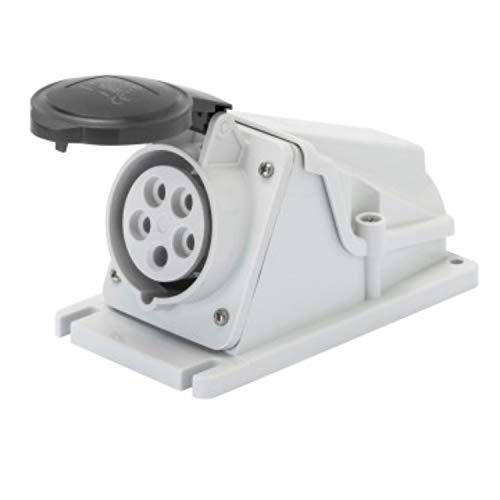 Gewiss GW62483 Prise énergie socle de prise fixe saillie 4 plots