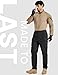 TACVASEN Black Cargo Pants with 9 Pockets Waterproof Tactical Work Pants for Men Construction Stretch Hiking Outdoor Trousers 34