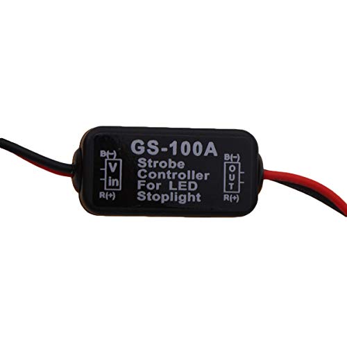 Eonstime Led Flash Strobe Controller Flasher Module For Led Brake Light Tail Stop Light 6V-30V 2Pcs #TOP1