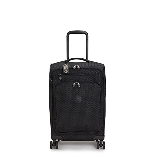 キプリング✳︎グレーデニム　キャリーバッグスーツケース　特大 kipling キプリング 公式 キャリーバッグ スーツケース NEW