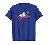 BreakingT David Wright Superstar T-Shirt - Men's Baseball T-Shirt - Blue - Small