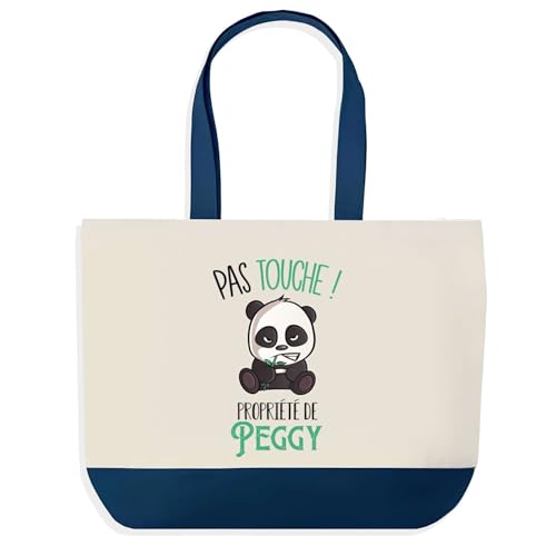 Sac de course panda Planetee bleu pour vos provisions et grand shopping