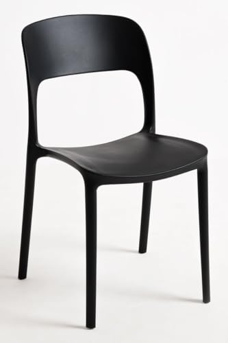 Regalos Miguel - Sillas Jardín - Silla Inis - Negro