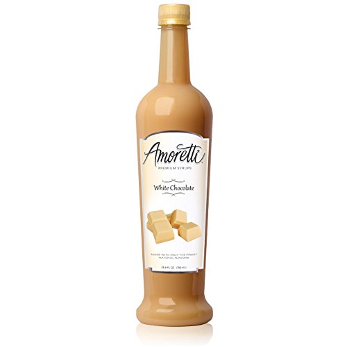 Amoretti Premium White Chocolate Syrup (750ml)