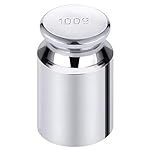 WedDecor 100g, 1-Piece Calibration Weight Set with Stainless Steel Weight for Digital Scales, Pocket Scales, Jewelry, Kitchen, and Science Labs - Chrome Plated Precise Calibration Weight Set