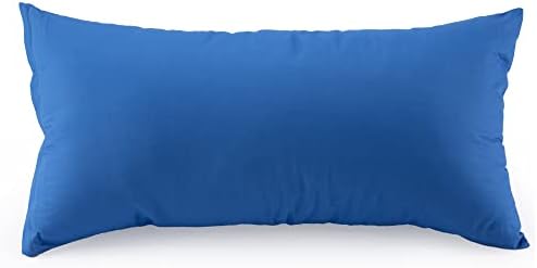 ATsense Zestaw 2 poszewek na poduszkę 80 x 80 cm  100% bawełna, biała poszewka na poduszkę z zamkiem błyskawicznym, bardzo puszysta, super miękka i antyalergiczna poszewka na poduszkę