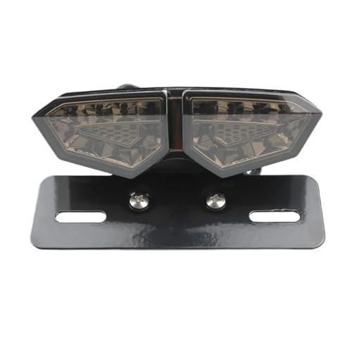 BEQLXTA Luz Trasera Freno Conjunto De Luces De Freno Y Luz Trasera LED De 12 V para Motocicleta para Street Glide, Accesorios, Luz Trasera, Señal De Giro