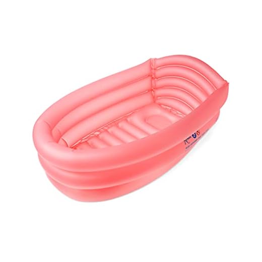 Kiokids Bañera Infantil Hinchable Rosa