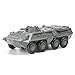 MOOKEENONE 1:72 BTR-80 Wheeled Plastic Military Armored Vehicle Armored Vehicle Collection