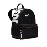 Nike Y Nk Brsla Jdi Mini Bkpk Sports Backpack - Black/Black/(Glossy White), MISC