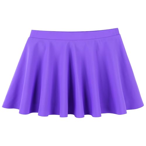 Image of Girls Rash Guard 2 Pieces Bathing Suit UPF50+ Swimsuit with Swimming Skirt Swimwear 2-14Y