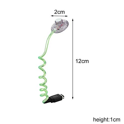 WANAONE Luz de pantalla de gusano para consola Nintendo o GB-A Gameboy Advance, duradera, para exteriores, bolsillo para consola de juegos