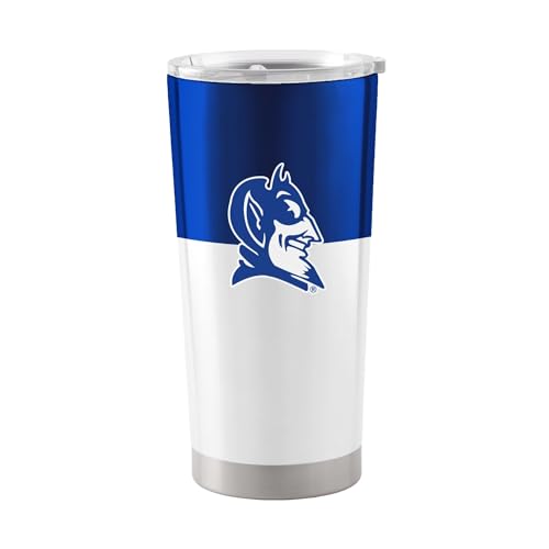 Image of Logo Brands 20 oz Powder Coat Tumbler- Insulated Tumbler with Lid for Water, Iced Tea or Coffee, Smoothie and More