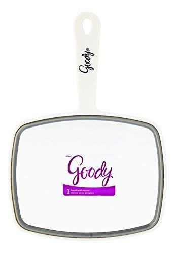 Goody 11 inches Large Hand Mirror (27847) ([Color May Vary) (4-Pack)