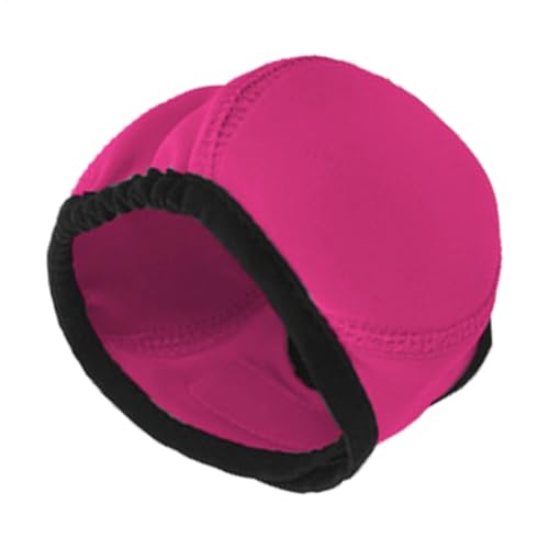 Luieonm Sudadera con Capucha calmante para Perros, protección contra el Ruido, sin Solapa, Antideslizante, Ajustable, Impermeable, Orejeras para Aseo de Mascotas, Secado Forzado, baño, Fuegos